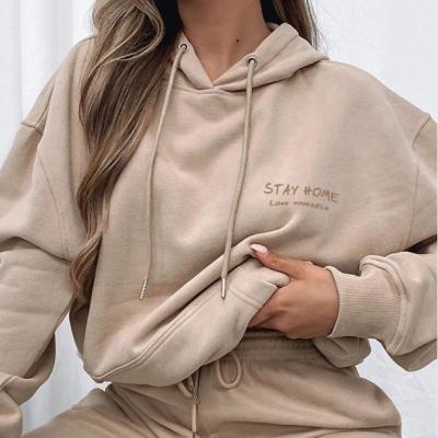 China Breathable New Arrivals High Quality Fashion Spring Women Hoodies Color Pullover Women Hoodie for sale