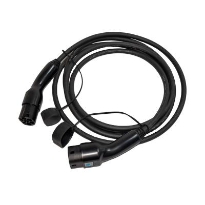 China China-chic New Three Phase EV Cable 32A 22KW Electric Vehicle Charging Cord For Car Charger Station Type - 2 EVSE Female To Male Plug IEC62196 for sale