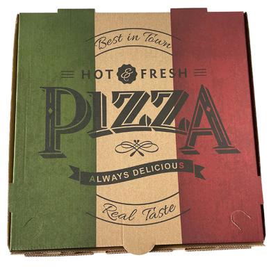 China Cheap Custom Paper Cardboard Boxes Biodegradable Pizza Box For 18 Inch White Pizza Boxes Of Pizzas The 9 13 14 15 for sale