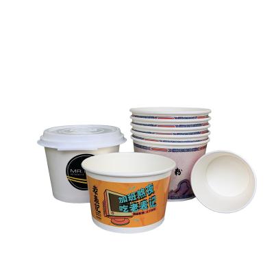 China 800ML Recyclable Lunch Box Round Pack Disposable Salad Soup Noodle Bowl Lobster Bowl Takeout Bowl for sale