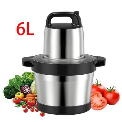 China Stainless steel 6L 10L low noise electric fufu machine chopper blender food meat grinding cleaver for sale for sale