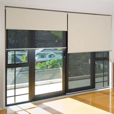 China ROMAN Home Office Roller Shade Waterproof Indoor Outdoor Window Shade for sale