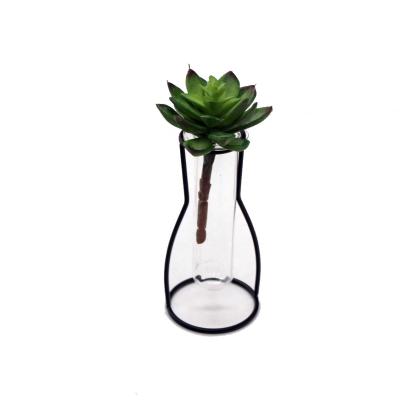 China Wholesale Customized Modern Decorative Classical Geometric Glass Vase For Factory for sale