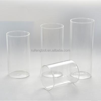 China Morden Factory Directly Sell Tealight Cylinder Cup Custom Glass Bottle For Candle Making for sale