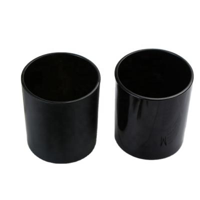 China Morden factory price directly colored frosted glass candle holder for decoration for sale