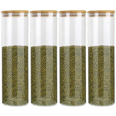 China Factory Price Direct Sale 2L Large Storage Glass Jars And Bottles Viable Wholesale for sale