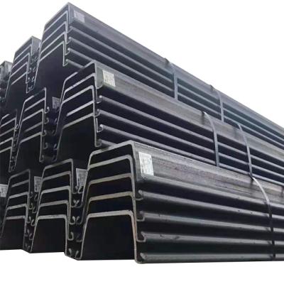 China Building Construction Industry AiSi Standard Type - 2 SY295 / SY390 Hot Rolled U Form Larsen Steel Sheet Pile for sale