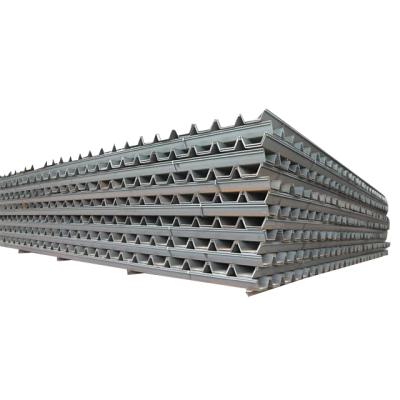 China Building Construction Industry SY295 SY390 Type 2 Type 4 U Type Hot Rolled Larsen Steel Sheet Pile Price for sale