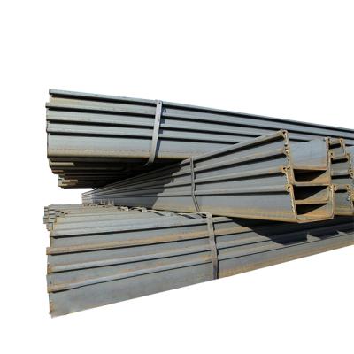 China Building Construction Industry U Z Type Hot Rolled Steel Sheet Pile For Foundation Steel Profiles for sale