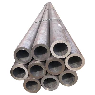 China Precision Liquid Hot Rolled Black Carbon Seamless Steel Pipe ASTM A53 A106 Round Pipe For Boiler for sale