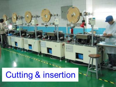 China Cutting&insertion automatic assembly machines for sale