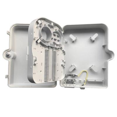 China FTTH 16 /24 new model 24 cores odf box hollow box interface cable distribution junction box / fiber optic terminal for sale