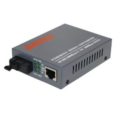 China 1.25G 1000Mbps Fiber Optic Media Converter Gigabit Ethernet Media Converter Fiber Optic Transceiver 1 Pairs HTB-GS-03 for sale