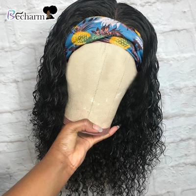 China Silky Straight Wave Virgin Hair Top Headband Wigs For Colored Women, Natural Color Remy Human Hair Wigs, 150% 200% Density Headband Wig Wholesale Seller for sale