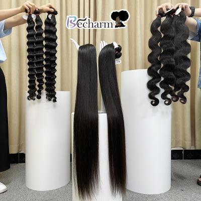 China Hot Selling Silky Straight Wave Bone Straight Hair Bundles, Malaysian Hair Bundles With Closure, Cuticle Aligned Hair Wholesale for sale