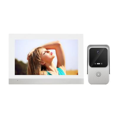 China China Security System VIDEW Video Intercom Home High Quality 7 Inch Rj45 Door Phone Video Intercom Wired Water Proof Door Bell for sale