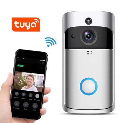 China 2021 Modern Cheap Wireless Alarm System Price Tuya Home Intercom Security Camera Smart Wifi Ring Doorbell Video Door Phone for sale