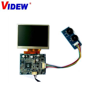 China CVBS menu signal input PAL and NTSC system OSD 2.4 inch (RGB) x234 TFT LCD module small size 480 resolution 2.4inch LCD monitor for sale