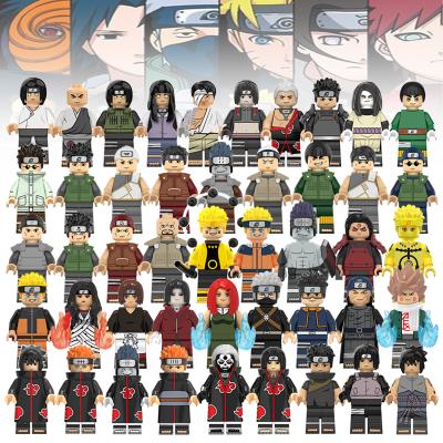 China Japanese Uchiha Yakushi Kabuto Zetsu Mini Smart Toys Building Block Bricks Safety Anime KDL Model Figures For Children for sale