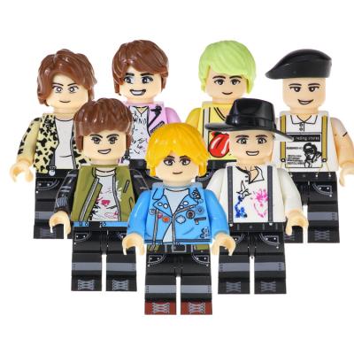 China Korean Popular Famous Group Min Building Blocks Safety KF6053 Figures Bricks Toys For Children for sale