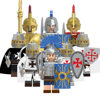 China X0316 Security Knights Sparta Woman Warrior Roman Hero Roman Soldier Mini Block Toys For Kids for sale