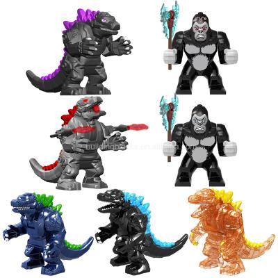 China Great Safety KingKong Action VS Godzilla Building Blocks Figures For Kids Toys GXL047 GXL048 GXL049 KF833 KF834 KF1506 for sale