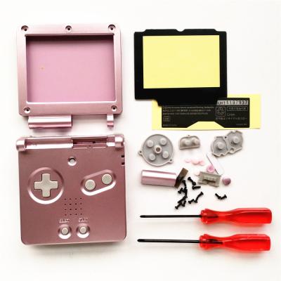 China Full Plastic Pink Housing Shell Case Cover Replacement For Nintendo GBA PS Gameboy Advance PS for sale