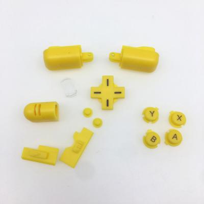 China Yellow Full Buttons A/B/X/Y/L/R Replacement Replacement Repair Part For Nintendo DS Lite NDSL Console for sale