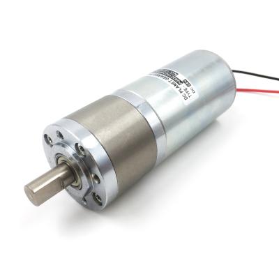 China 52mm Diameter 12v PM Totally Enclosed DC Planetary Gear Motor, 40w DC Gear Motor, High Torque Low RPM Electric Motor for sale