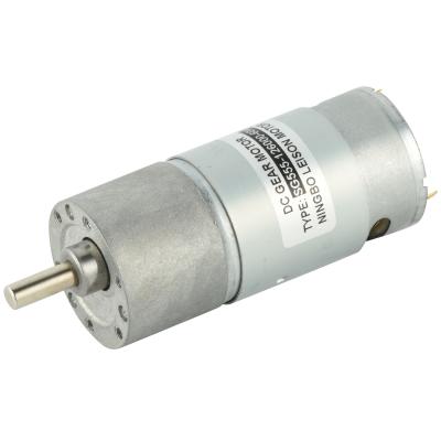 China SG555 Drip Proof 6V 12V 24 Volt Electric Motor 37mm High Reduction Gearbox Transmission DC Torque Electric Gear Motors For Robotics for sale