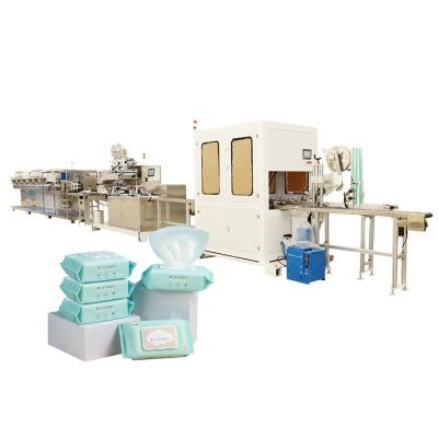 China Automatic Hotels Wet Wipes Manufacturing Machine Nonwoven Wet Cloth Making Machine Wet Wipes Machine Price for sale