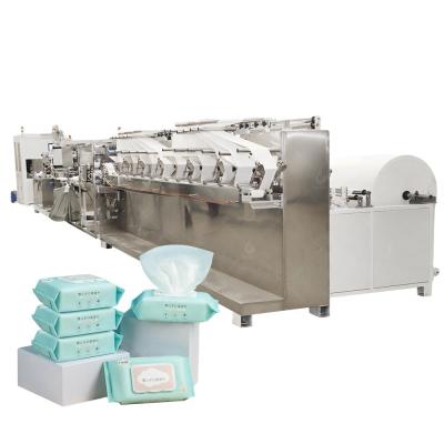 China Hotels Wet Wipes Machine Wet Wipe Making Machinery Wet Wipes Machinery Supplier From China for sale