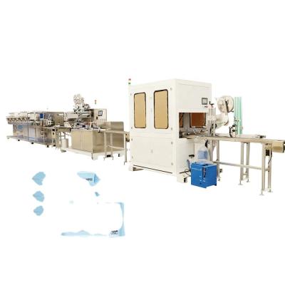 China Full Automatic Hotels Baby Wipes Manufacturing Line Wet Wipes Machine Baby Wipes Machine for sale