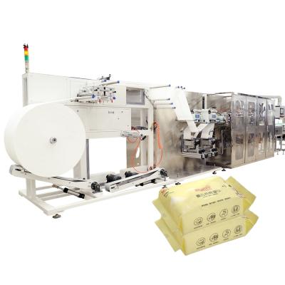 China Factory Full Auto 5-30 Pcs/Pack Wet Wipes Making Machine Cloth Wipe Machine for sale