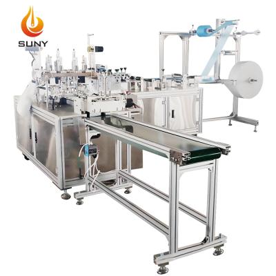 China Factory 120pcs/min Automatic Disposable Surgical Face Mask Machine And Ear Loop Sealer For Making Face Mask for sale