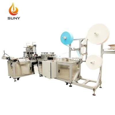 China Automatic Control With High Speed ​​PLC Touch Screen Fully Automatic Face Mask Making Machine Disposable Mask Making Machine for sale