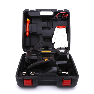 China Quick Changing Tire Motor Power 150W 3 In 1 Personal Car Jacks Machine Kit Electric Hydraulic Floor Car Jack Kit 5 Ton for sale