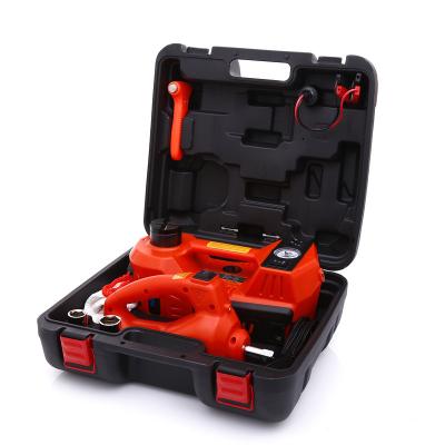 China Quick Changing Tire Portable 4 In 1 5 Ton 12V Car Electric Auto Floor Lift Jack Kit Repair Tool For Road Emergencies for sale