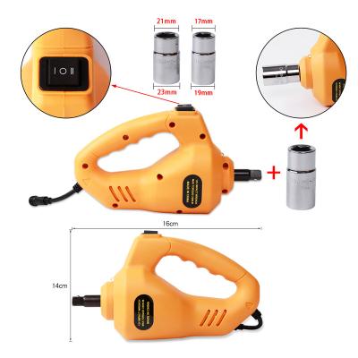 China Supplier Manufacturer Chinese Standard Mini DC12V Quick Changing Portable Impact Wrench With LED Light for sale