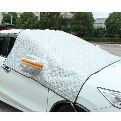 China Foldable Magnetic Waterproof Aluminum Film Sun Windshield Snow Covers For Car Window Protect for sale