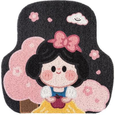 China Wholesale Custom Cute Pink Car Durable Mat Diy Auto Floor Mats Printed Car Floor Mats Car Carpet for sale