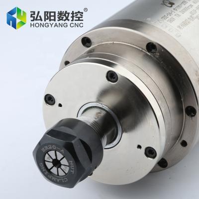 China HYCNC HQD 220v 380v Milling Spindle Motor 2.2 KW For Wood Lathe Working Water Cooled Motor Er20 Spindle for sale