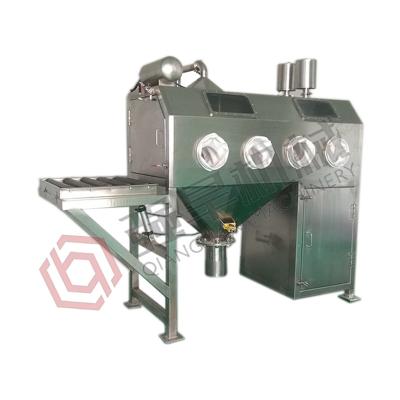 中国 food & Beverage Plant Dust Free Environmental Friendly Visual Manually Unloading Machine 販売のため