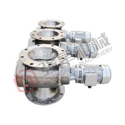 China General rotary valve for changing flow directions of powders and particles en venta