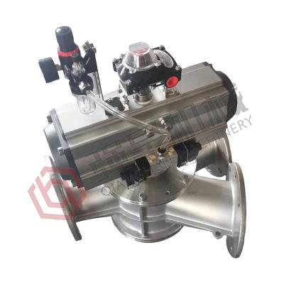 China General Three Way Powder Reversing Valve Manufacturer en venta