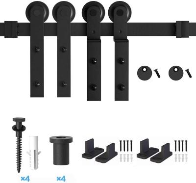 China Barn Door Hardware Kit For Single Sliding Barn Modern Interior Wholesale Door Track for sale