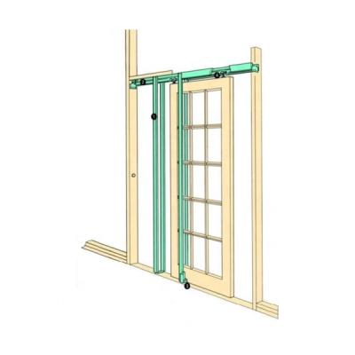 China Pocket Door Track and Hardware Kit Interior Sliding Door Track and Hardware Kit Pocket Door System for sale