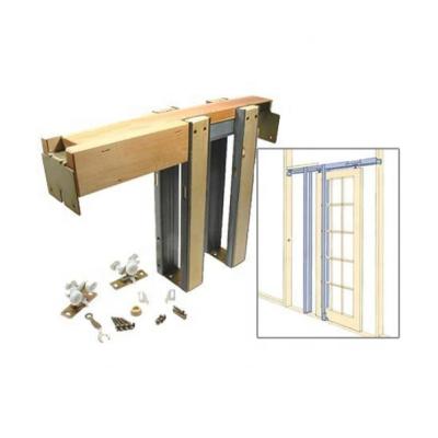 China Modern Interior Sliding Pocket Doors Factory Chinese Supplier Sliding Pocket Door Frame Kits for sale