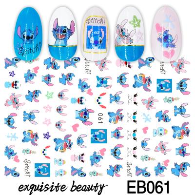 China EB081- 96 Flower Paper Designs For Nail Decals Sticker for sale