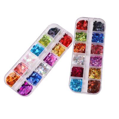 China 2022 Cartoon Nail Art Fine Glitter Nail Art Glitter Glitter Decor Charms For Nails for sale